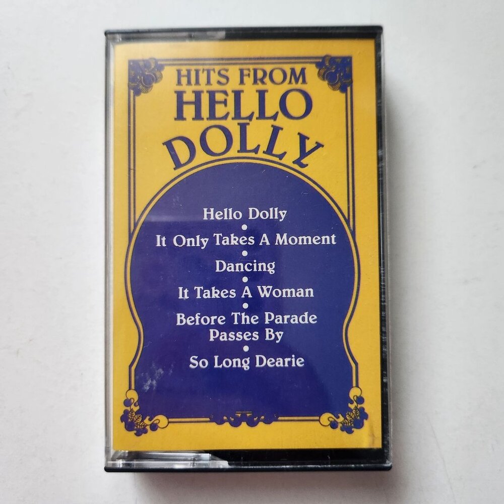 Hits From Hello Dolly Soundtrack Cassette Tape By American Tape Corp. AD-7002